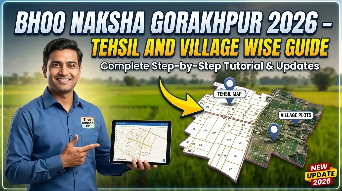 भू नक्शा गोरखपुर 2026 – तहसील और गाँव वार गाइड