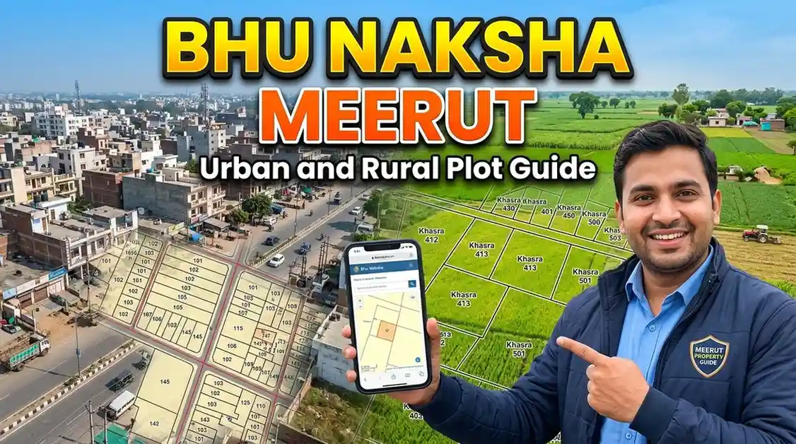 भू नक्शा मेरठ – शहरी और ग्रामीण प्लॉट गाइड