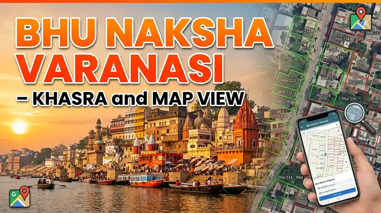 भू नक्शा वाराणसी – खसरा और नक्शा देखें